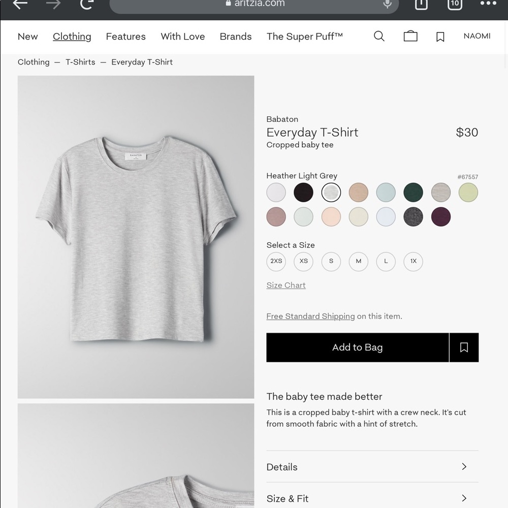 Babaton Everyday T-shirt